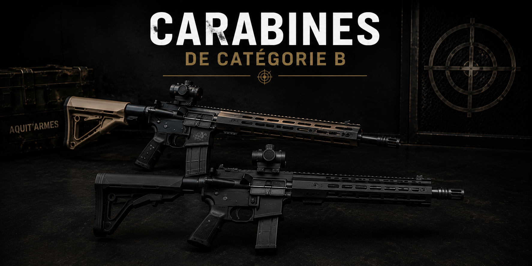 CARABINES DE CATÉGORIE B
