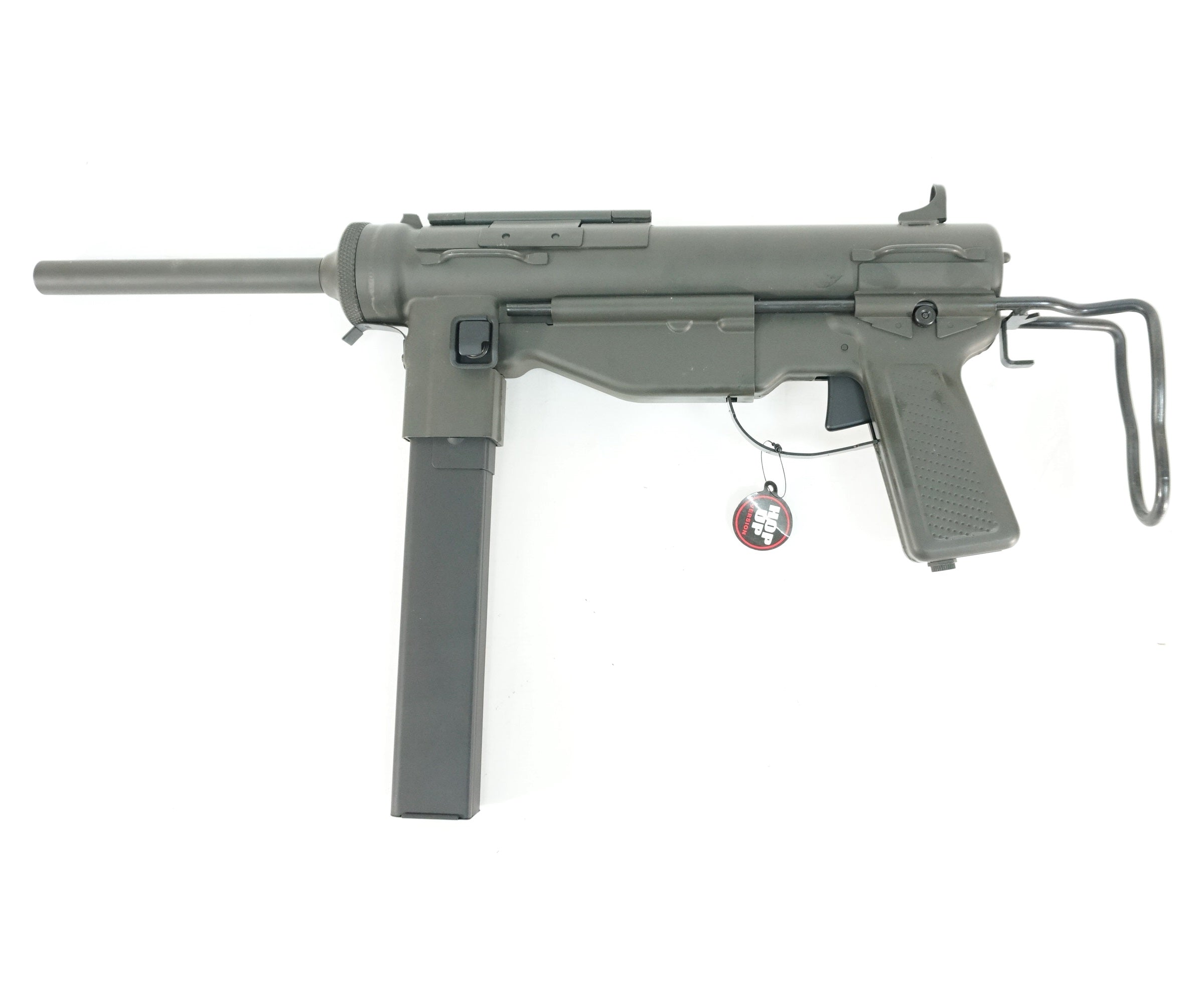 Réplique airsoft SNOW WOLF M3 Grease Gun WWII Paratrooper AEG Blowback 6 mm métal