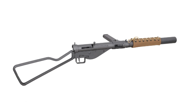 Réplique airsoft SPECNA ARMS Sten MK II(S) RETRO AEG X-ASR 6 mm avec traceur