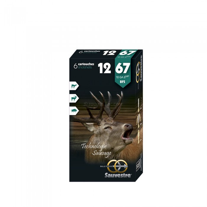 Balles SAUVESTRE BFS 12/67 22,5 g – Lot de 60 cartouches