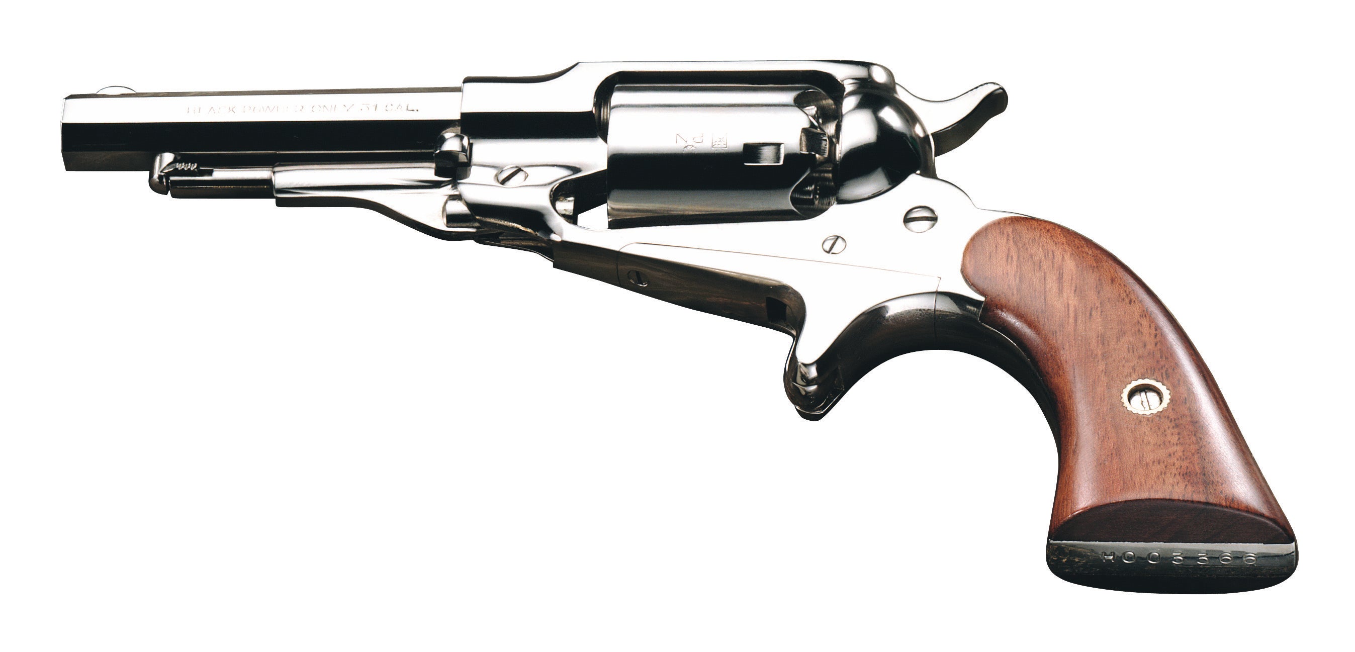 Revolver à poudre noire PIETTA Remington 1863 New Pocket nickelé .31 PN