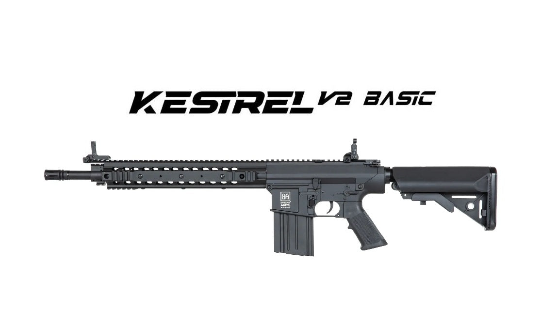 Réplique airsoft AEG SPECNA ARMS SA-E36 EDGE Kestrel ETU noire 6 mm