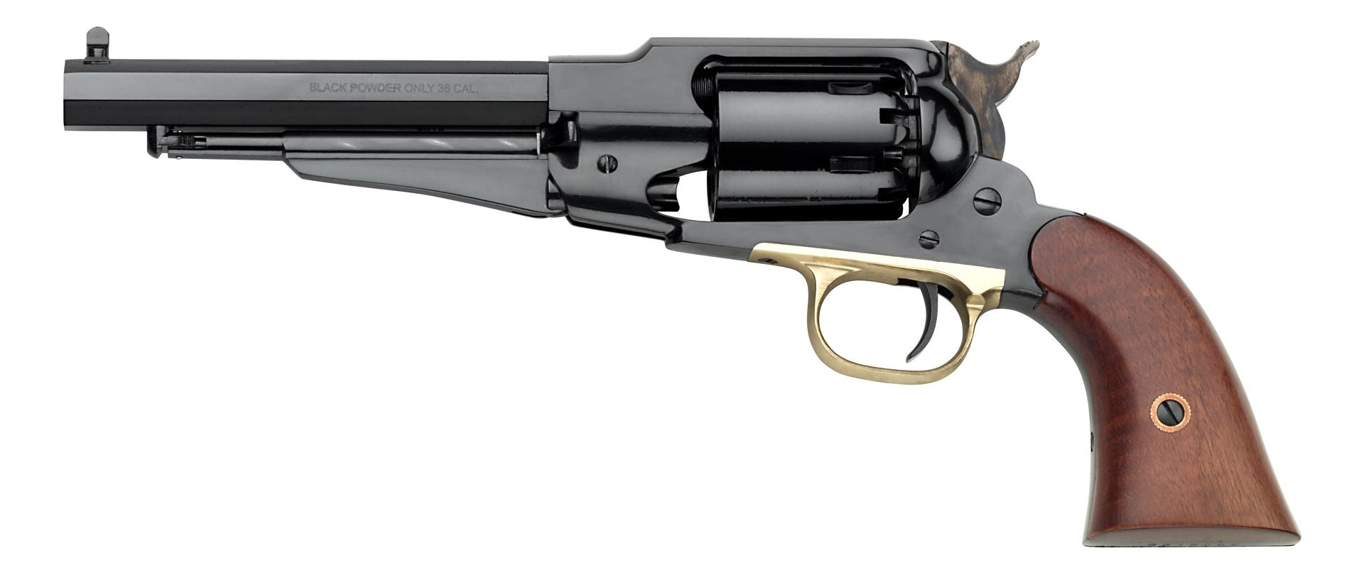 Revolver à poudre noire PIETTA Remington 1858 New Army General Custer gravé .44