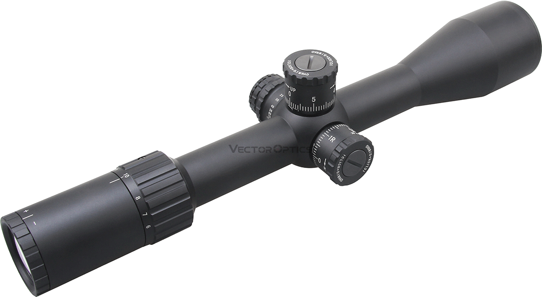 Lunette Vector Optics Tauron 6-24x50 HD SFP MPX1 – Tube 30 mm – Zero Stop