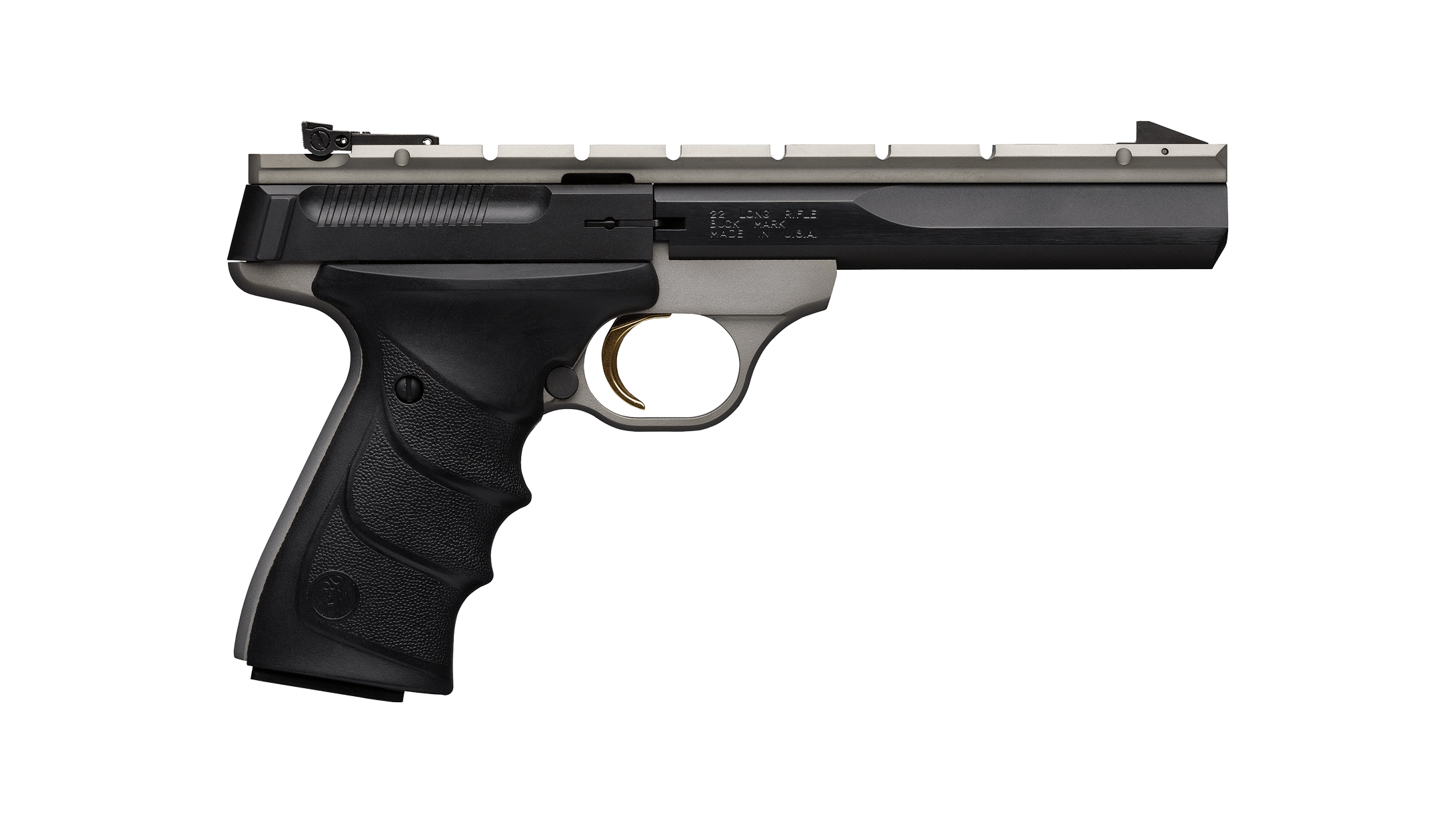 Pistolet Browning Buck Mark Contour Gray URX .22 LR – Canon 14 cm – 10 coups