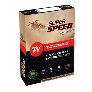 Lot de 600 cartouches WINCHESTER Super Speed G3 16/70 32 g plomb n°4 – Bourre à jupe