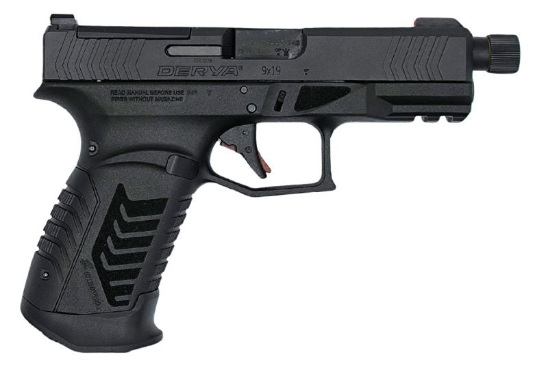 Pistolet semi-automatique DERYA DY9 Fileté Optic Ready cal. 9x19 mm