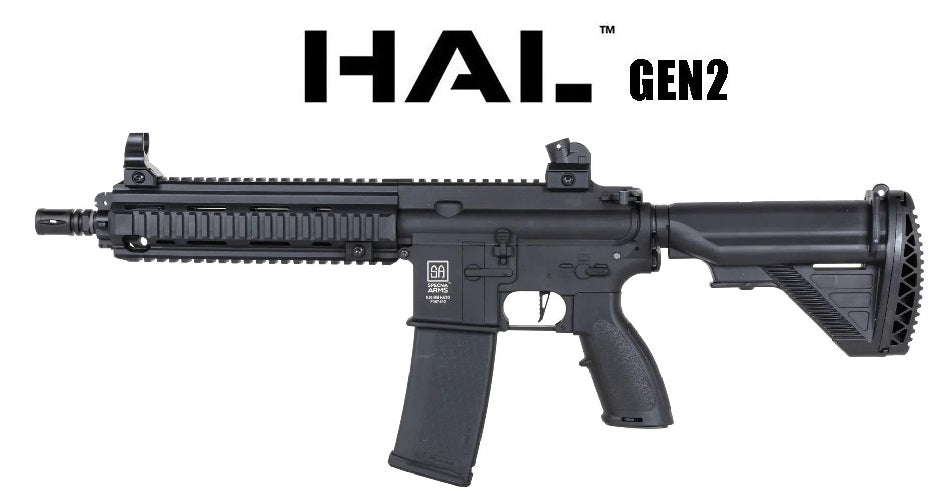 Réplique airsoft SPECNA ARMS SA-FH06 FLEX Gen.2 BLDC HAL ETU noire AEG 6 mm