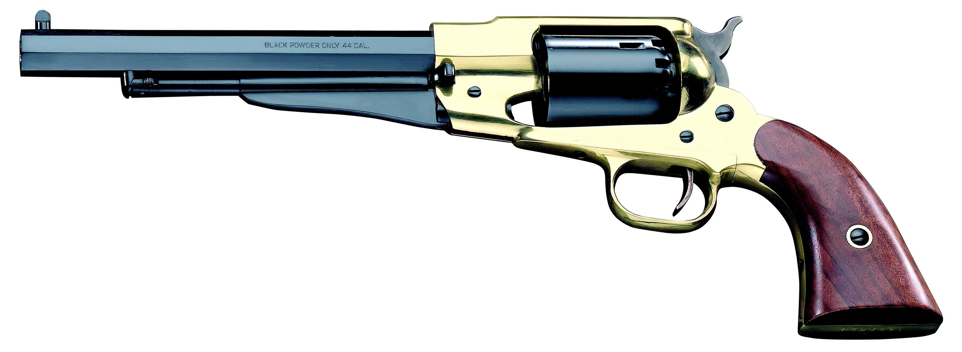 Revolver à poudre noire PIETTA 1858 Remington Texas Navy laiton .36 PN 6½″
