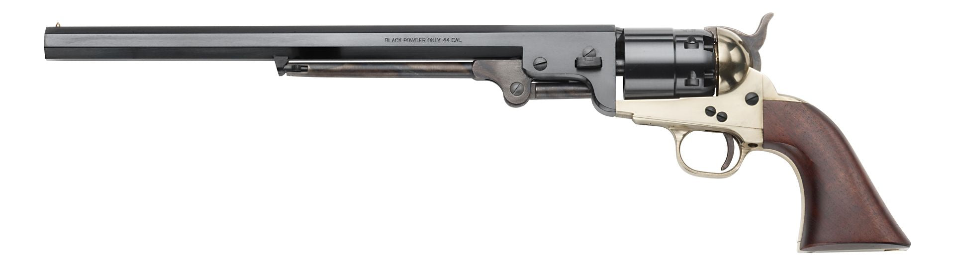 Revolver à poudre noire PIETTA Colt 1851 Navy Carbine laiton 12