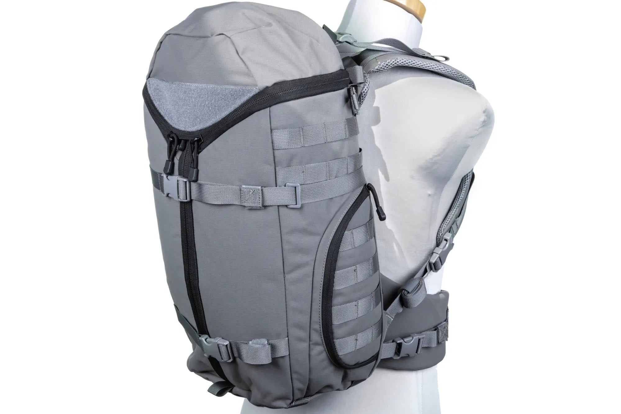Sac tactique SPECNA ARMS Patrol 40L Gris MOLLE CORUND 500D