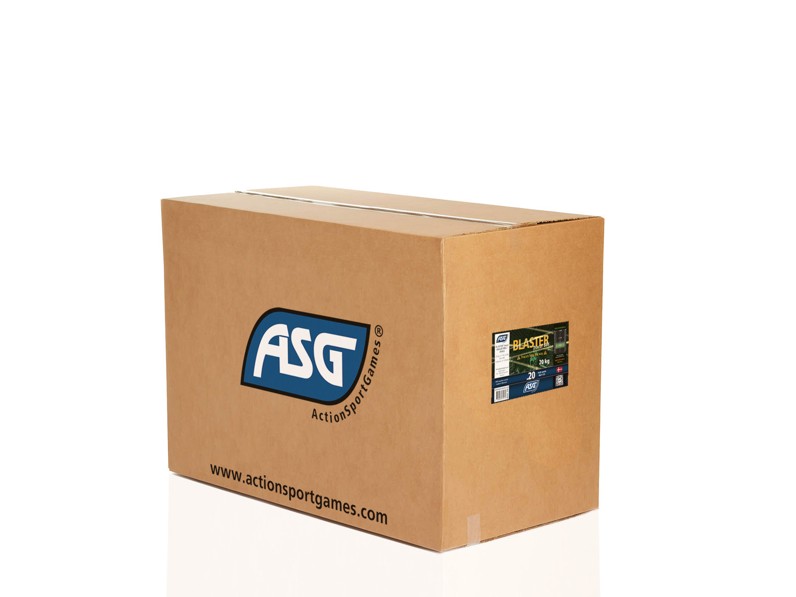 Billes airsoft ASG BLASTER Tracer 0,20 g traçantes vertes 6 mm – Carton de 20 kg