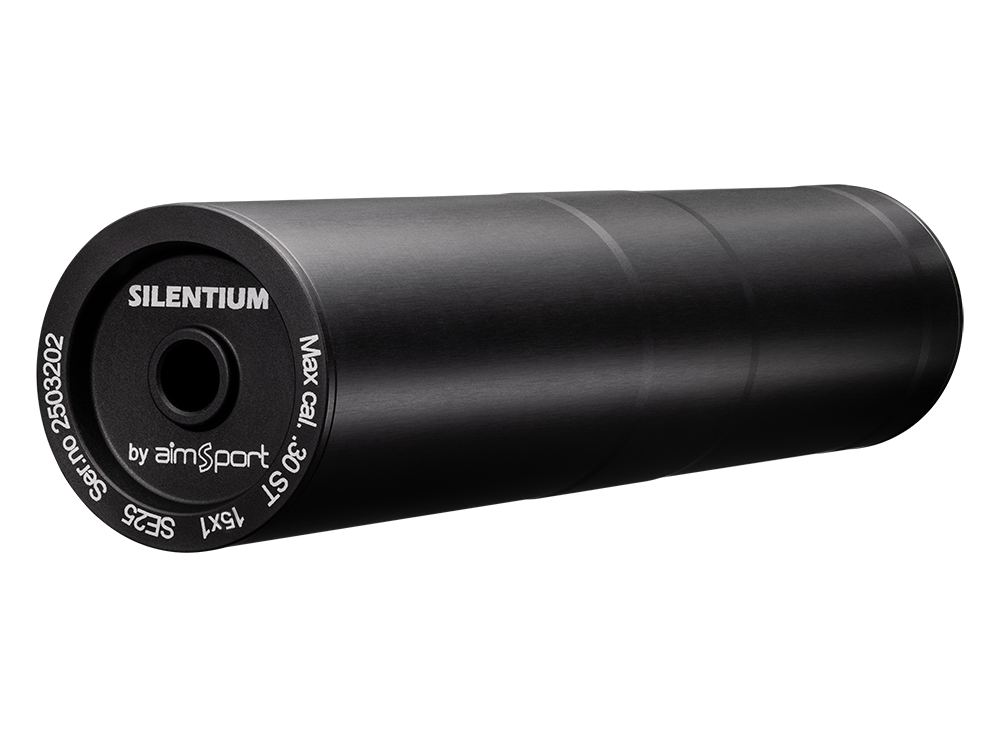 AIMSPORT SILENTIUM 7.7 Modérateur de Son M15x1 – 44 mm