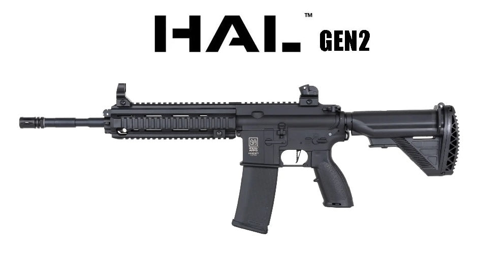 Réplique airsoft SPECNA ARMS SA-FH07 FLEX Gen.2 BLDC HAL ETU noire AEG 6 mm
