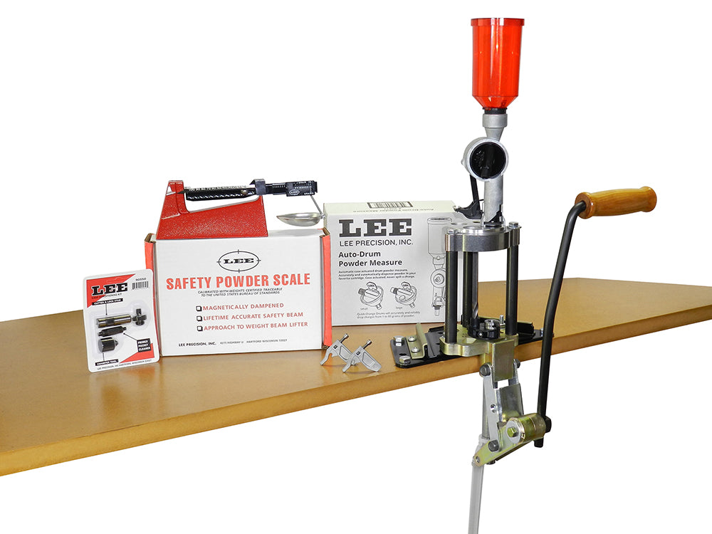 Kit de rechargement complet LEE PRECISION Value Turret 4 stations