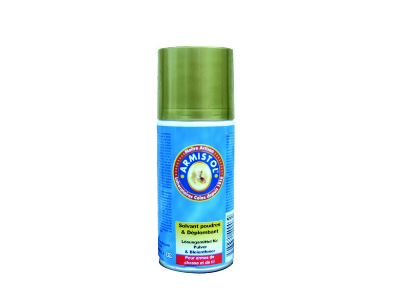 Armistol – Lot de 10 aérosols déplombants pour canons d’armes – Solvant nettoyage 150 ml