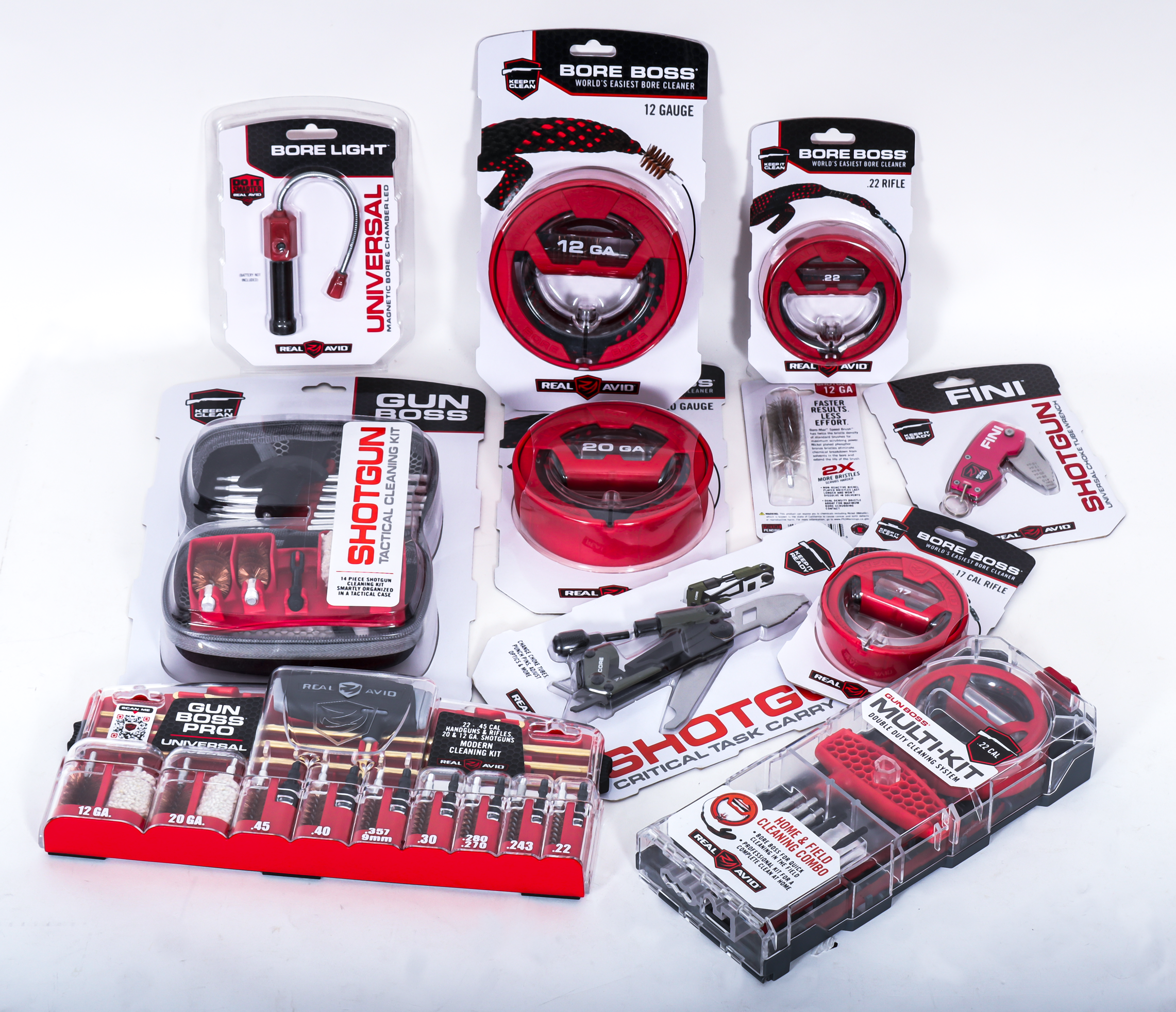 Pack REAL AVID STARTER CHASSE – 16 produits de nettoyage et entretien