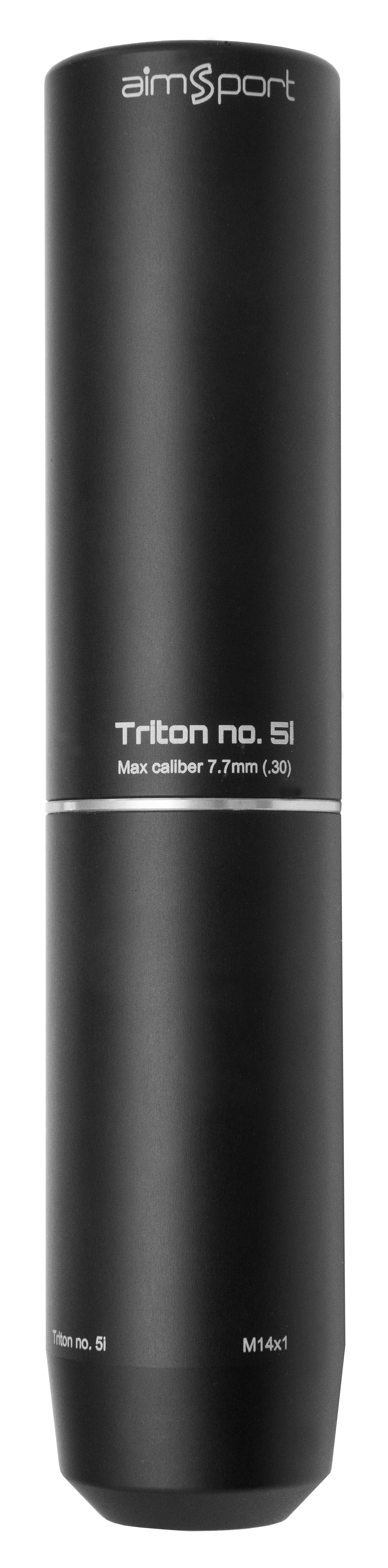 AIMSPORT TRITON No.5i – Modérateur de son 6,7 mm – Filetage 1/2-20 UNF – 33 dB