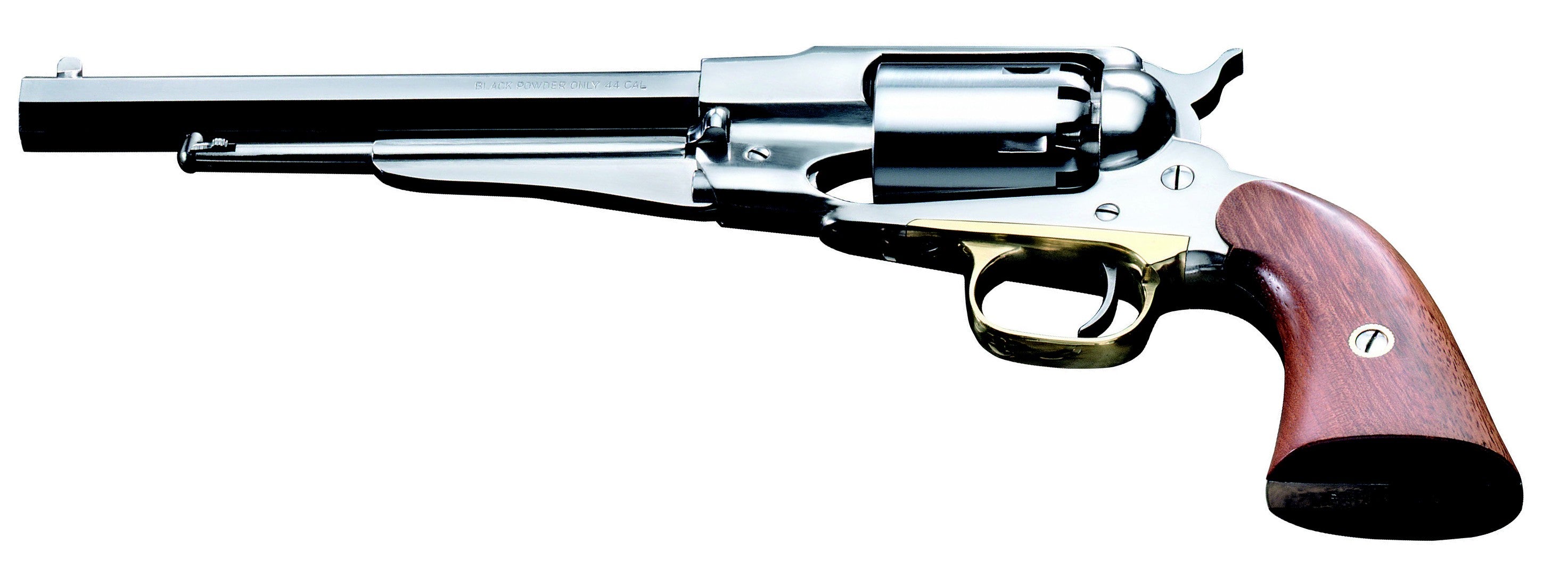 Revolver à poudre noire PIETTA Remington 1858 New Model Navy inox 6.5