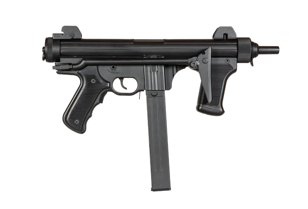 Réplique airsoft SPECNA ARMS M12S RETRO AEG 6 mm métal – Crosse repliable