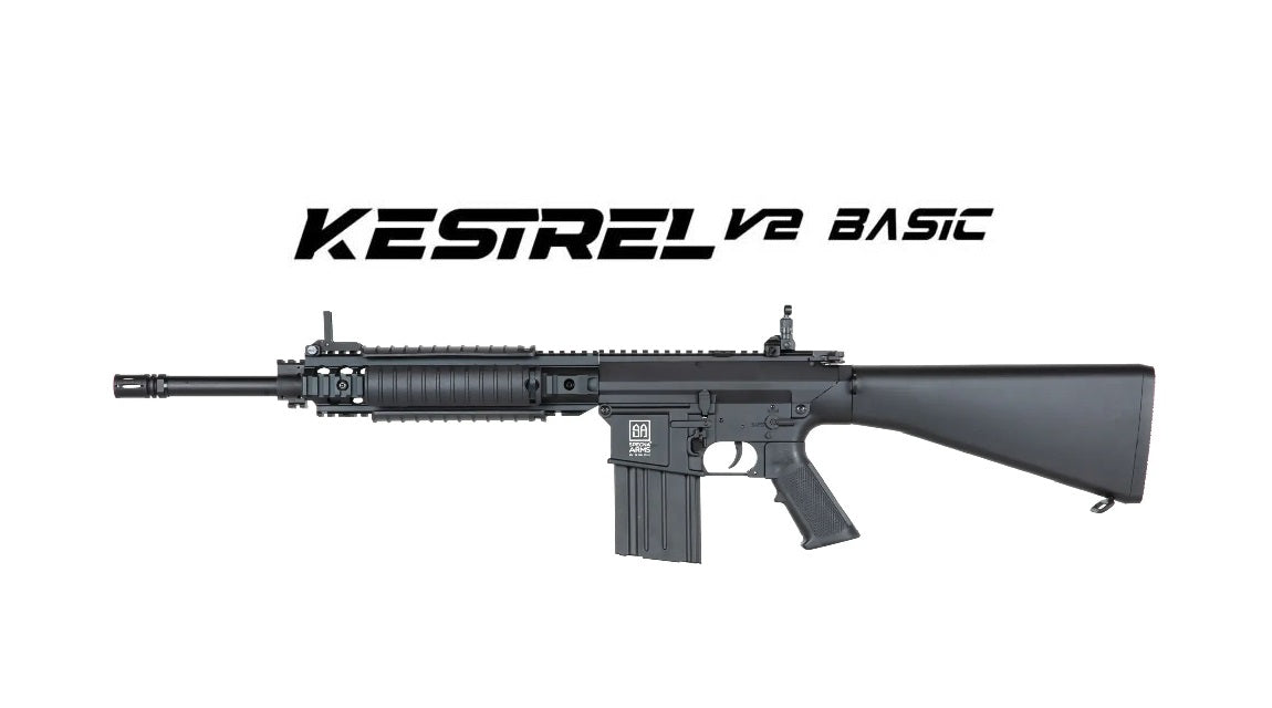 Réplique airsoft AEG SPECNA ARMS SA-E37 EDGE Kestrel ETU noire 6 mm