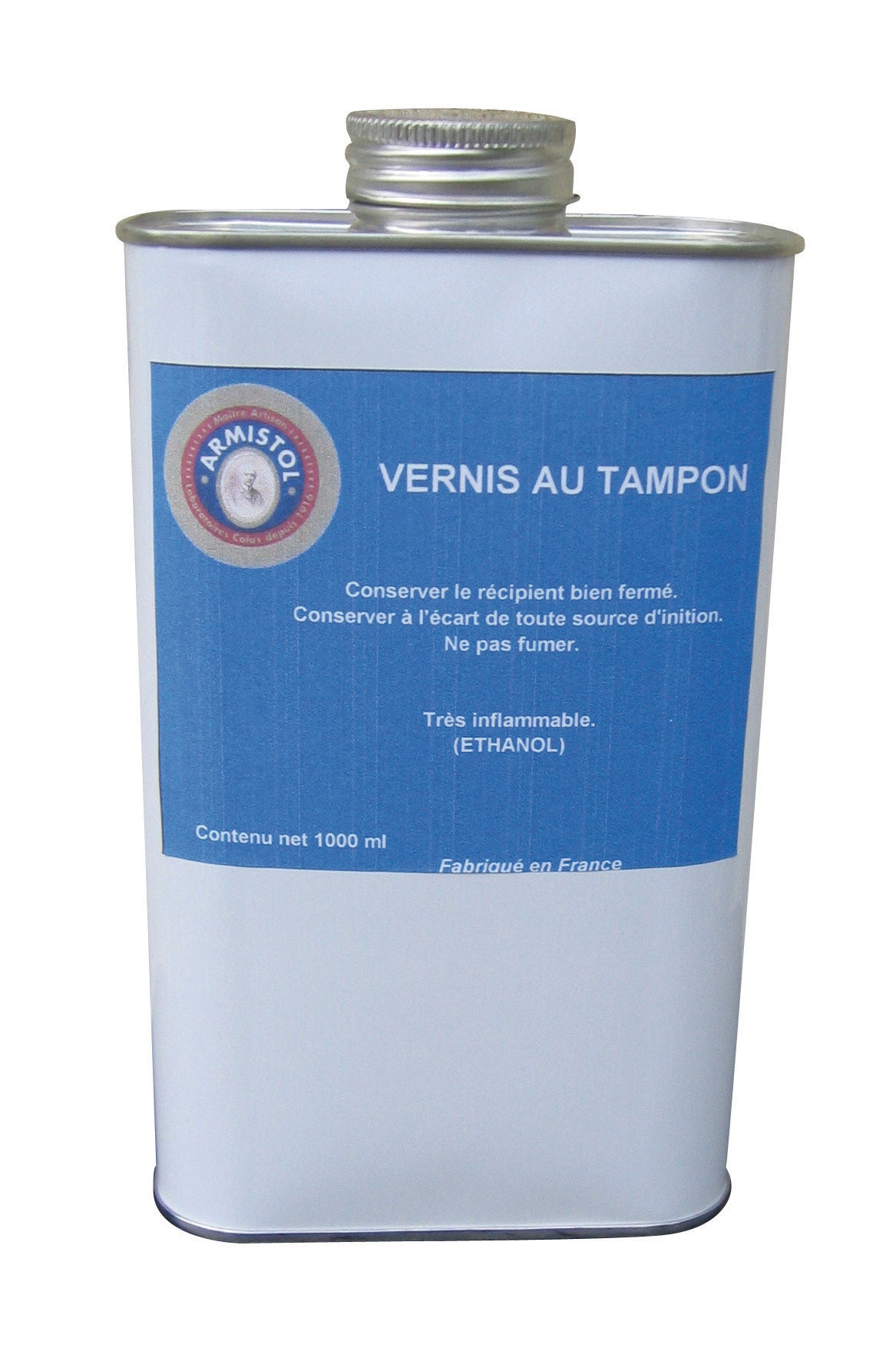 Armistol – Vernis au tampon French Polish pour bois et crosses d’armes – Gomme-laque – 1 L