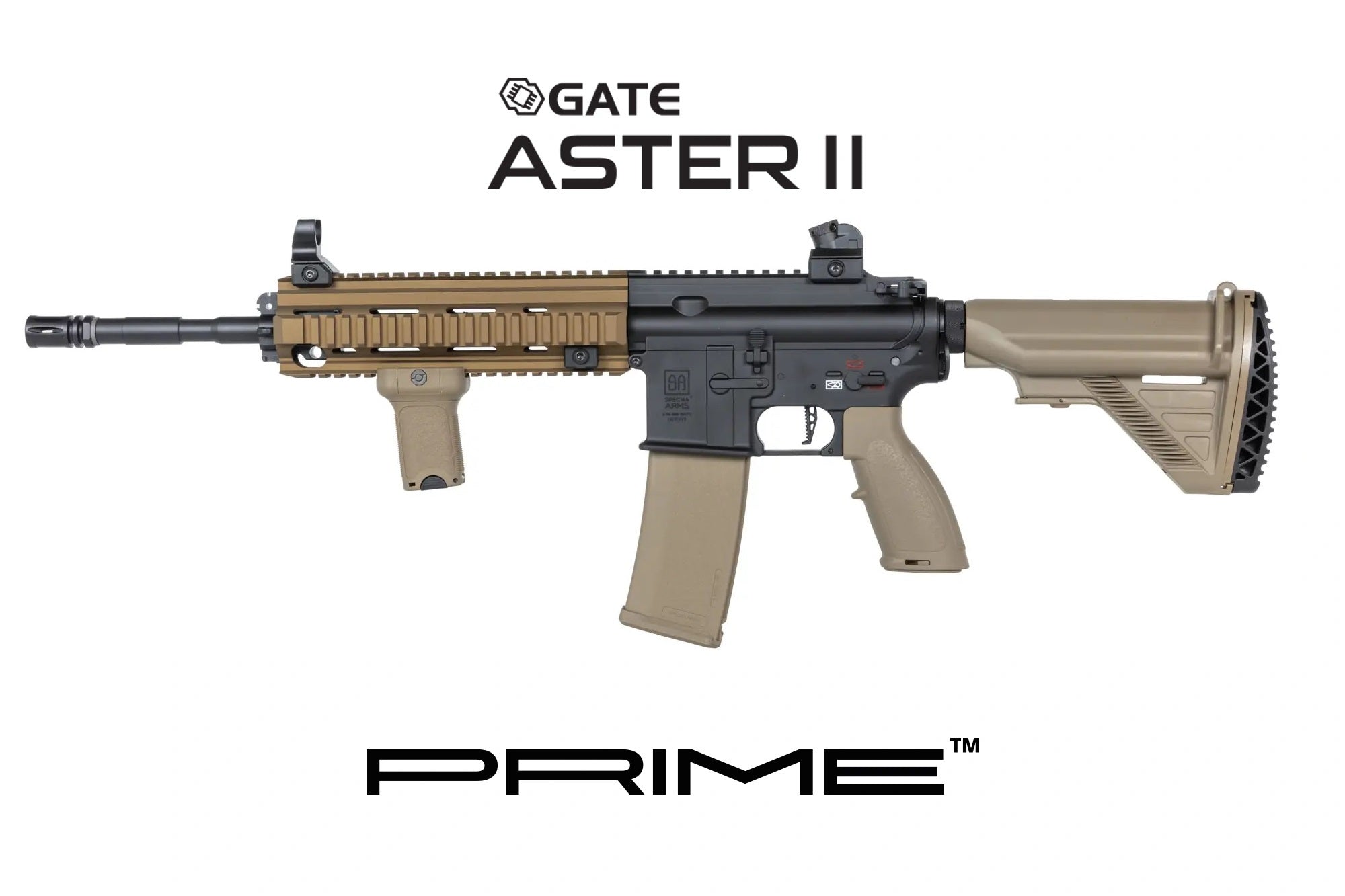 Réplique airsoft AEG SPECNA ARMS SA-PH21 PRIME ASTER II Brushless Chaos Bronze 6 mm