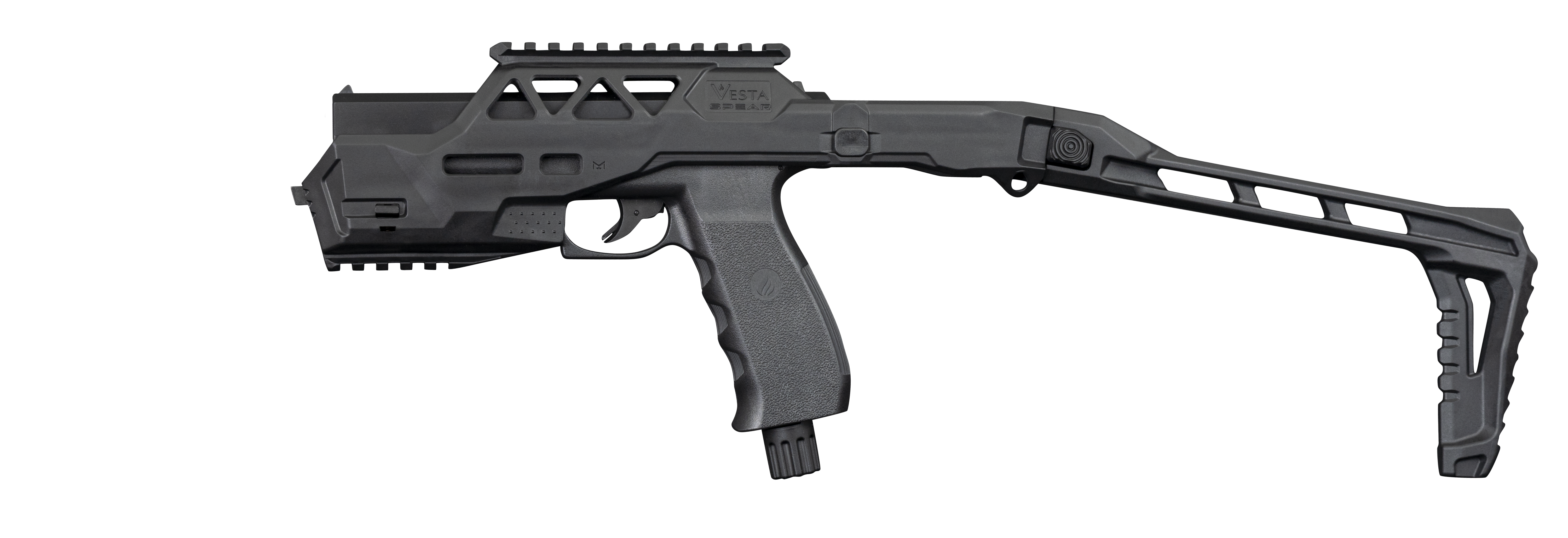 Pack pistolet de défense VESTA PDW50 calibre .50 17 J avec crosse SPEAR