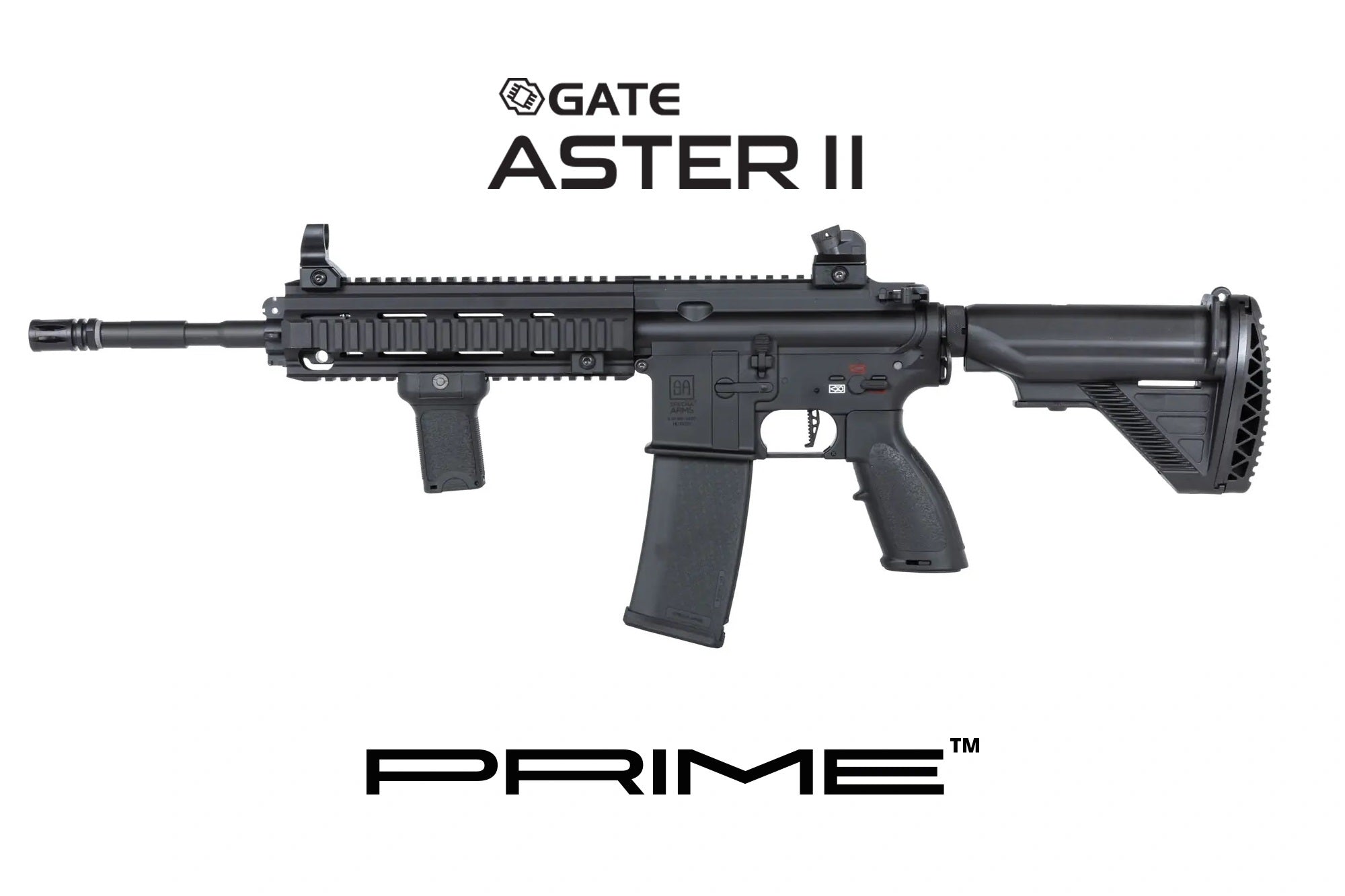 Réplique airsoft AEG SPECNA ARMS SA-PH21 PRIME ASTER II Brushless noire 6 mm