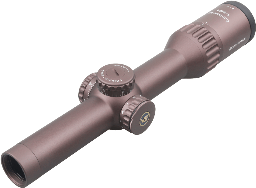 Lunette Vector Optics Continental X6 1-6x24 SFP BDC Coyote FDE – Tube 30 mm