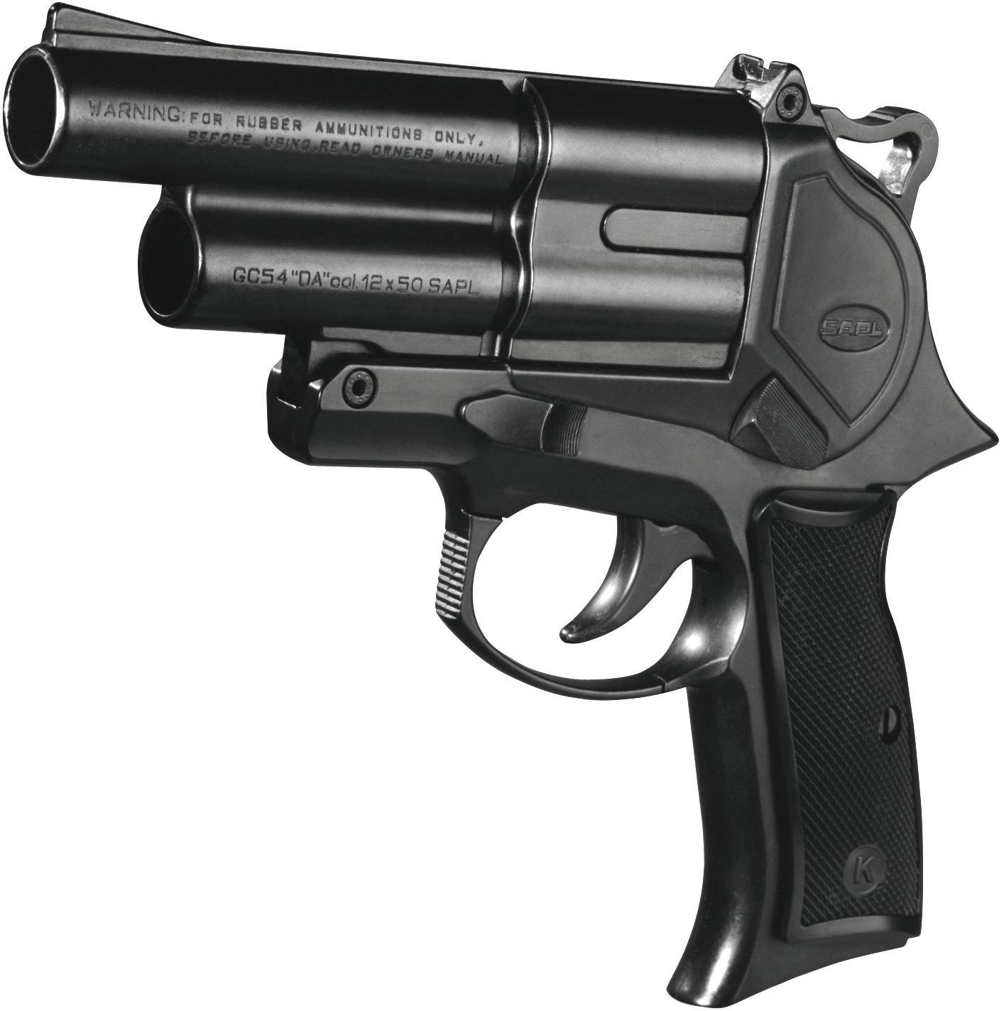 Pistolet de défense SAPL GC54 Gomm-Cogne calibre 12/50 à 2 coups