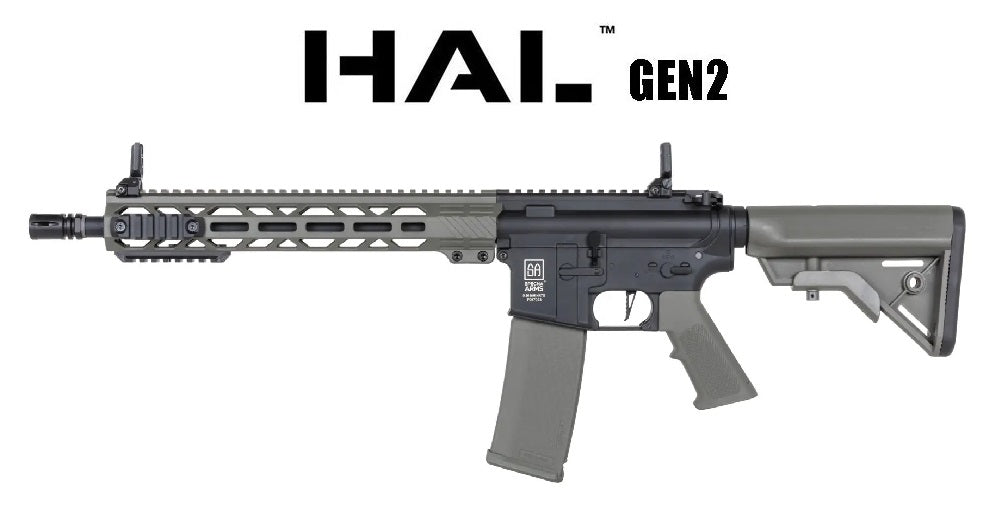 Réplique airsoft AEG SPECNA ARMS SA-F09 FLEX Gen.2 BLDC HAL ETU 6 mm Olive