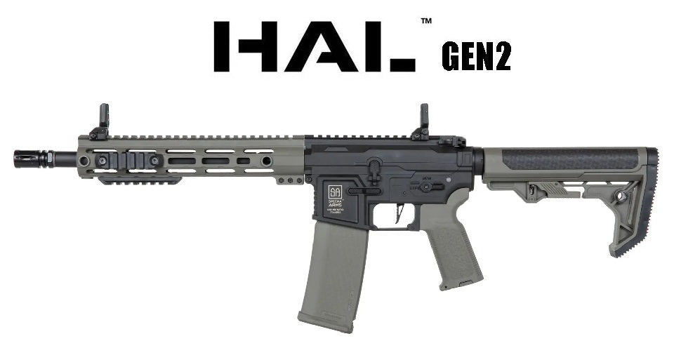 Réplique airsoft AEG SPECNA ARMS SA-F05-RL FLEX Gen.2 BLDC HAL ETU Brushless OD 6 mm
