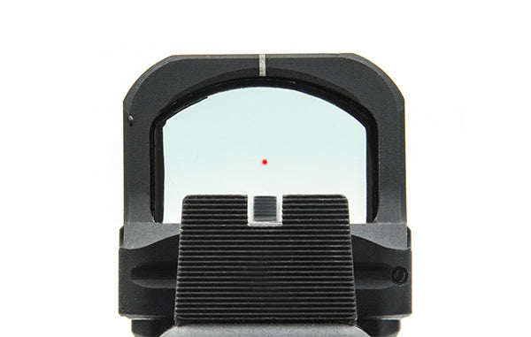 Point rouge UTG OP3 Micro 4 MOA rouge ou vert rail Picatinny