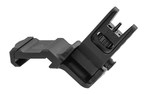 Guidon UTG flip-up incliné 45° Picatinny réglable