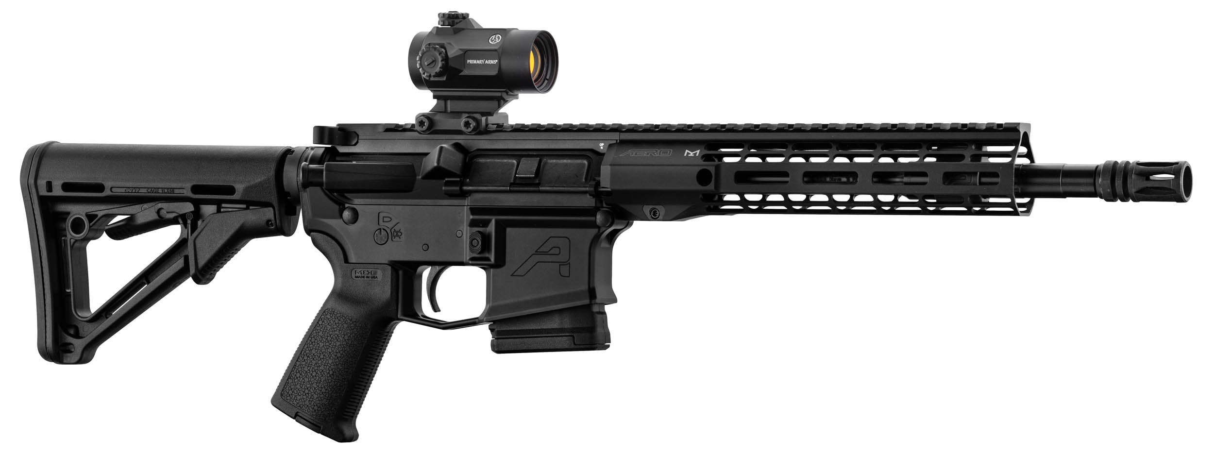 Pack AR15 Aero Precision M4E1 11.5'' + point rouge Primary Arms SLx MD-25 2 MOA
