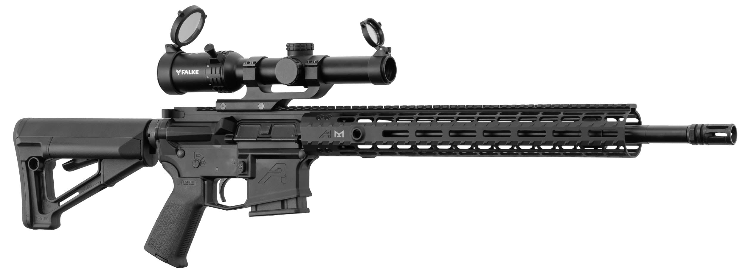 Pack AR15 AERO PRECISION M4E1 18'' calibre 5.56 NATO / .223 Rem + lunette LPVO 1-6x24