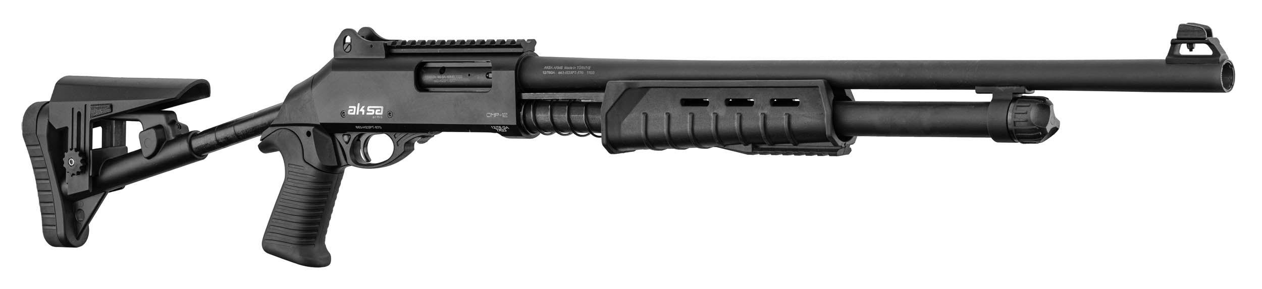 Fusil à pompe AKSA ARMS CMP12 cal. 12/76 (canon 61 cm)