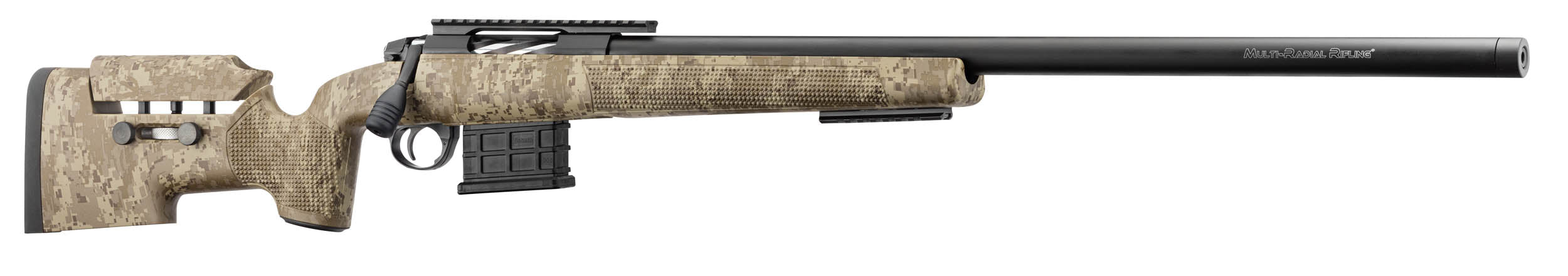 Carabine à verrou BCM RUBIS TACTICAL Digital Camo calibre .308 Win canon 71 cm MRR