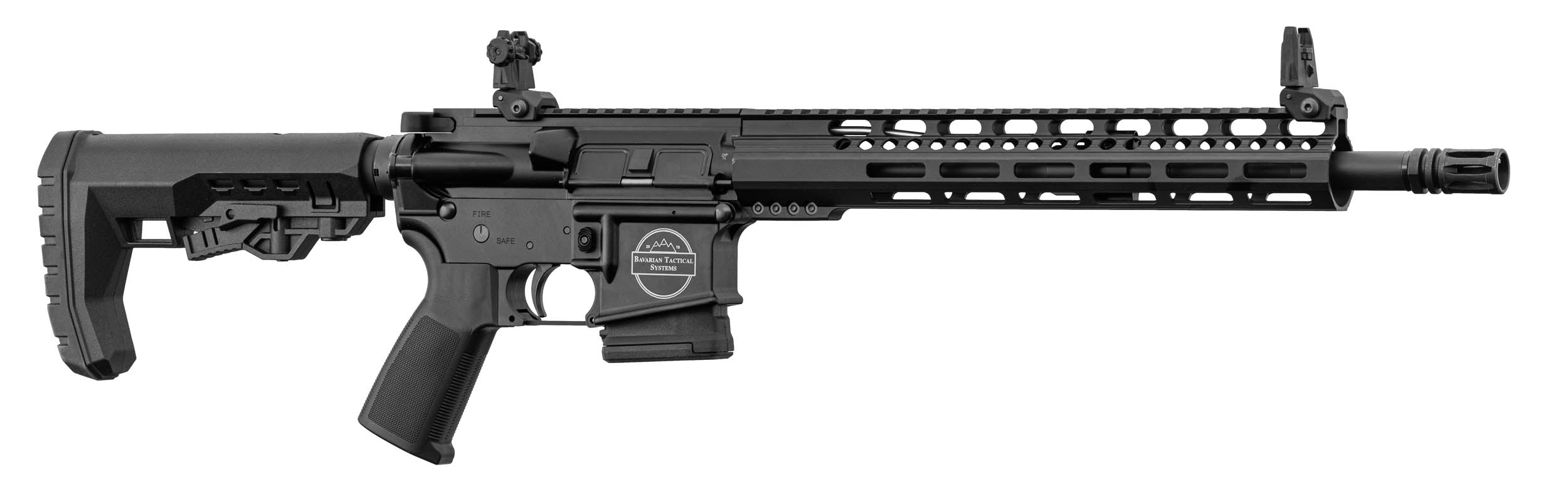 AR15 BAVARIAN TACTICAL BTS15 14.5'' calibre 223 Rem