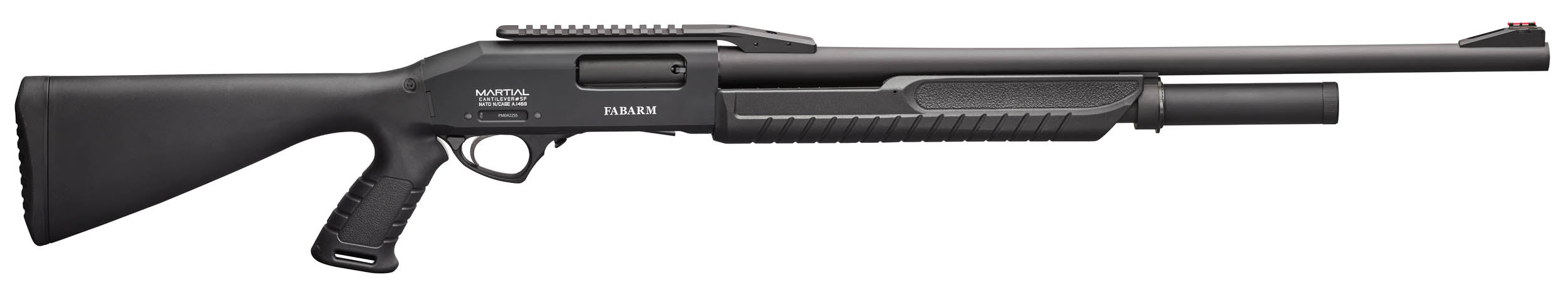 Fusil à pompe FABARM Martial Cantilever canon 61 cm cal. 12/76