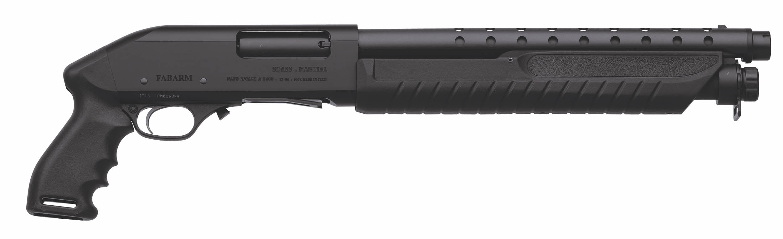 Fusil à pompe FABARM Martial Ultrashort canon 14'' cal. 12/76