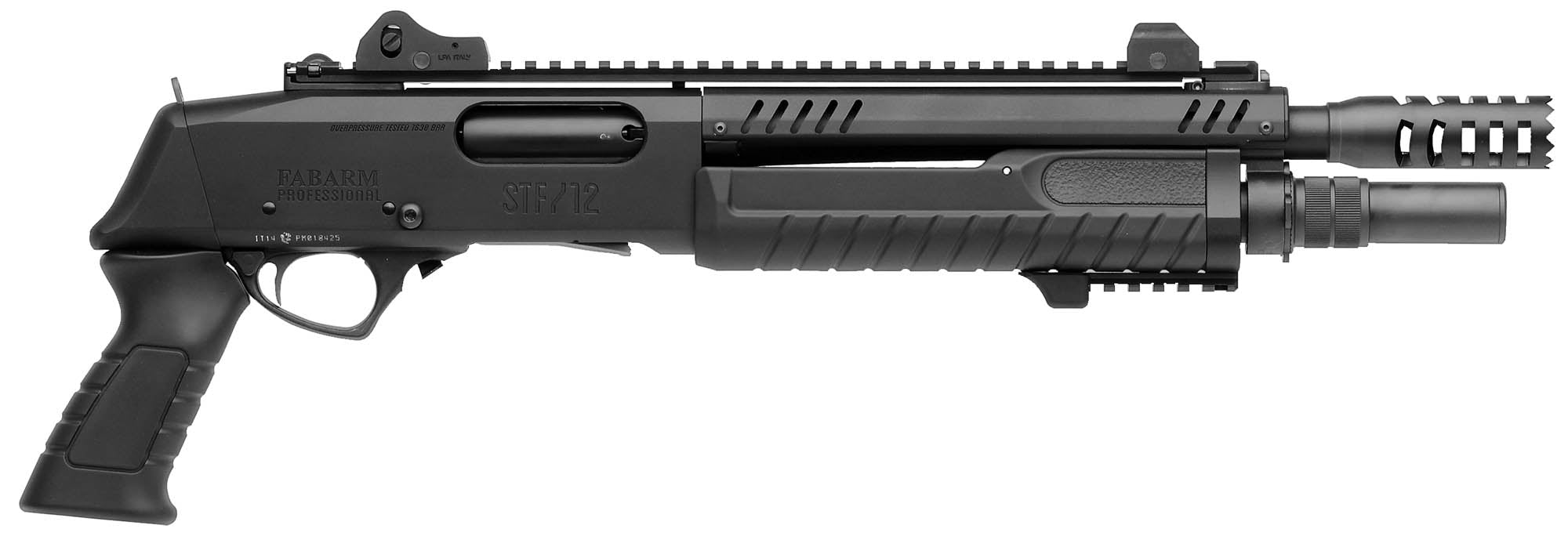 Fusil à pompe FABARM STF 12 Short Black canon 14'' cal. 12/76