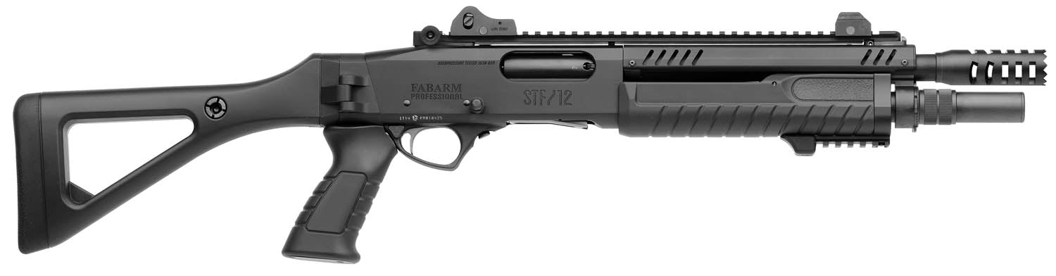 Fusil à pompe FABARM STF 12 Compact Black cal. 12/76 canon 11'' / 14'' / 18''
