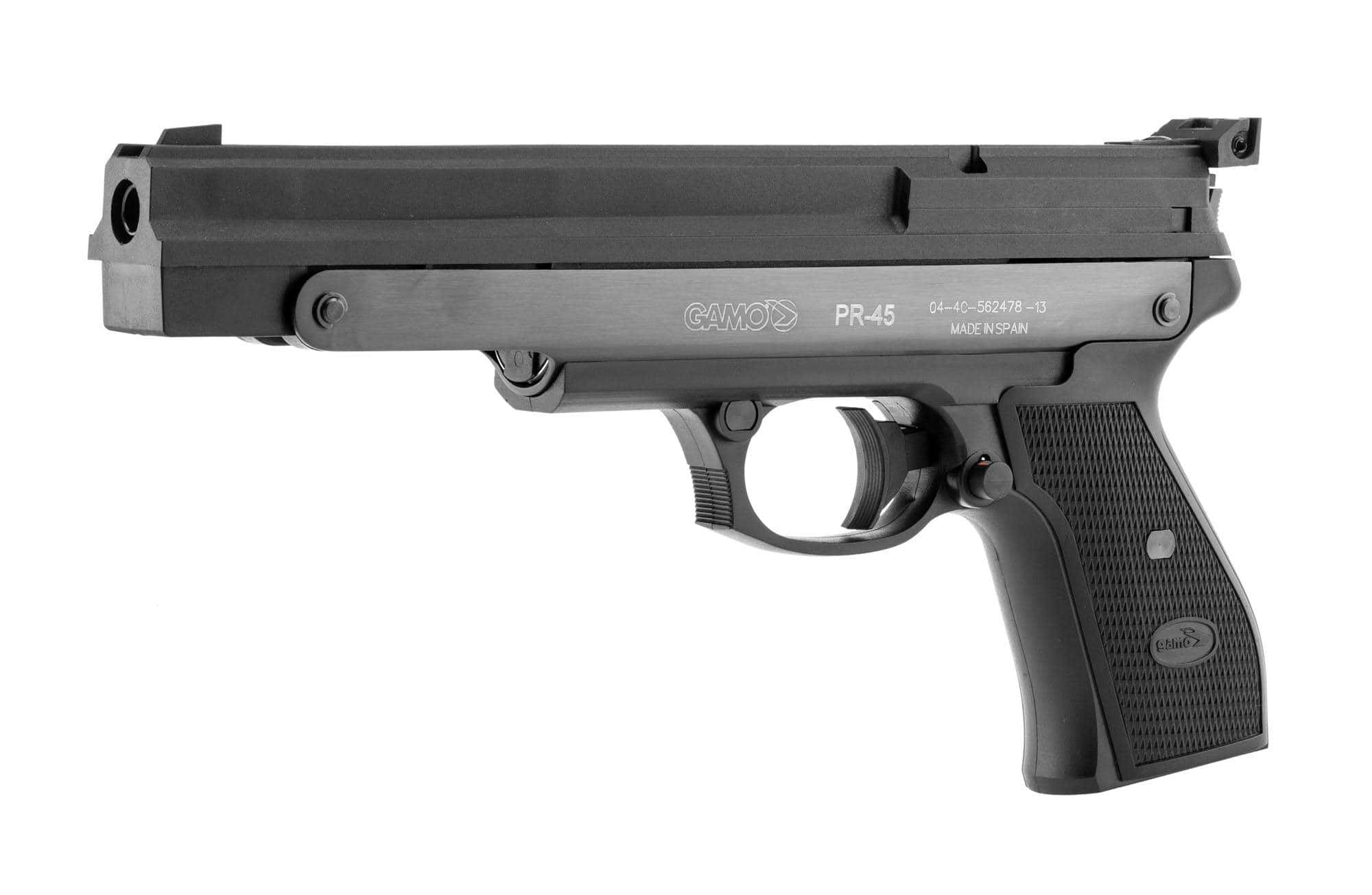Pistolet à Air Comprimé GAMO PR-45 Ambidextre Calibre 4,5 mm