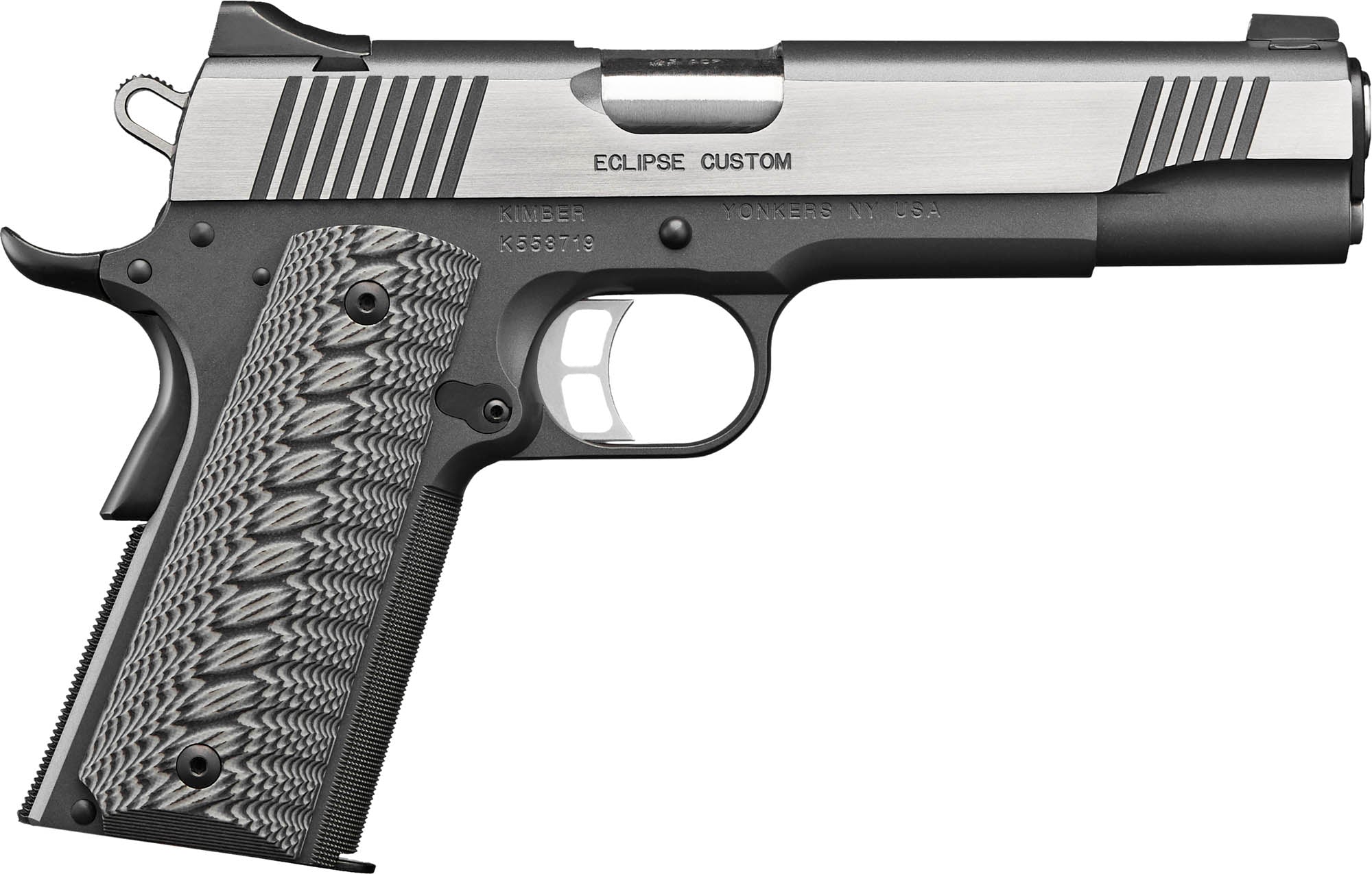 Pistolet semi-automatique KIMBER 1911 Eclipse Custom II .45 ACP
