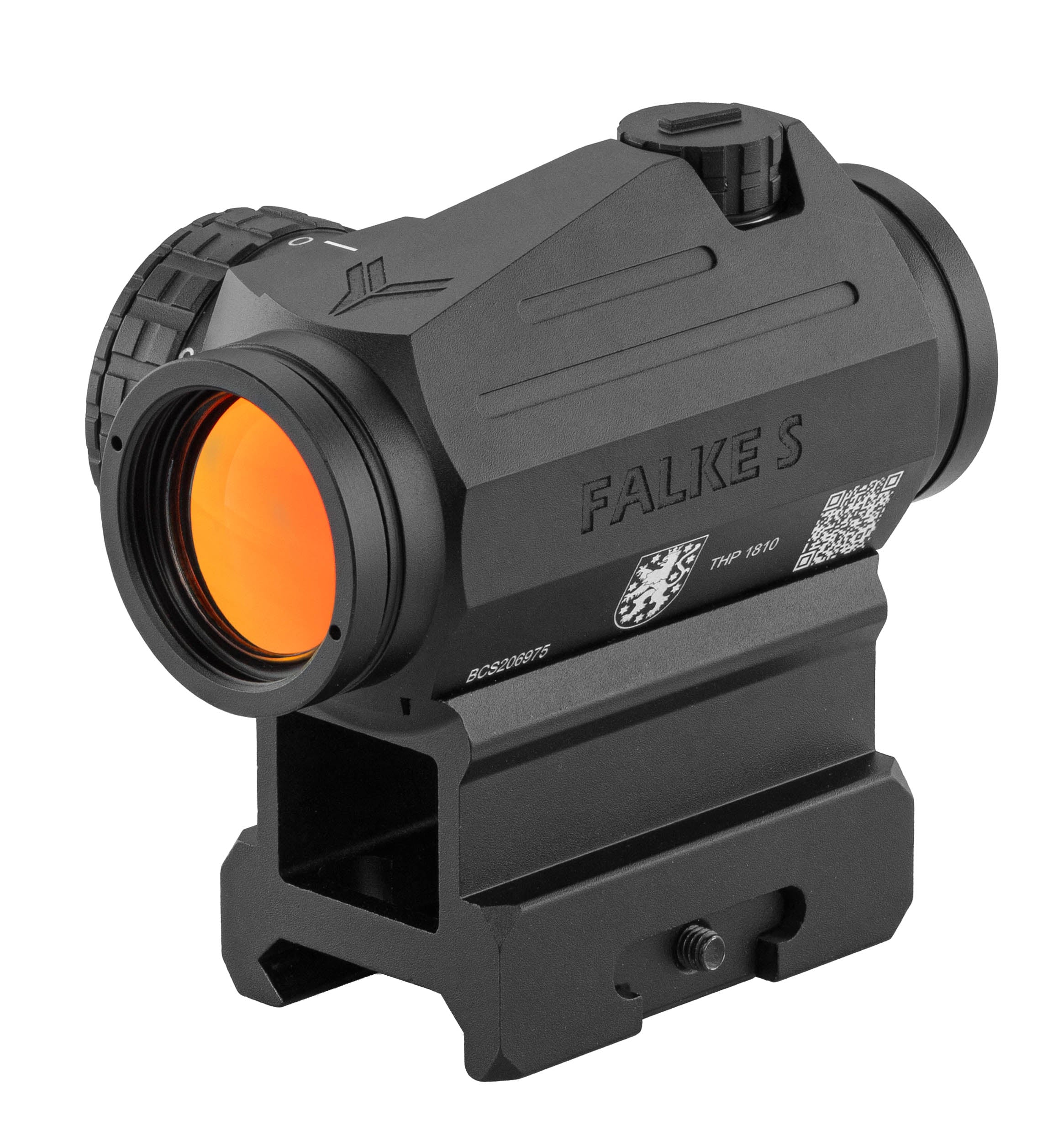 Point rouge FALKE S Police 2 MOA rail Picatinny