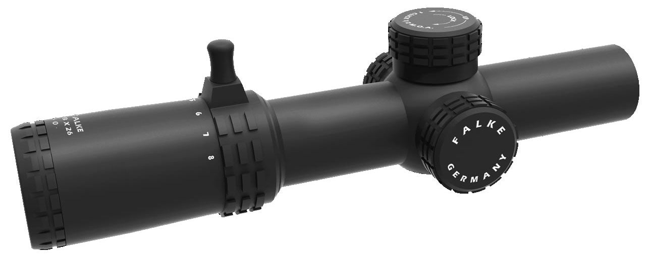 Lunette FALKE Pro Series 1-8x26 FFP MRAD