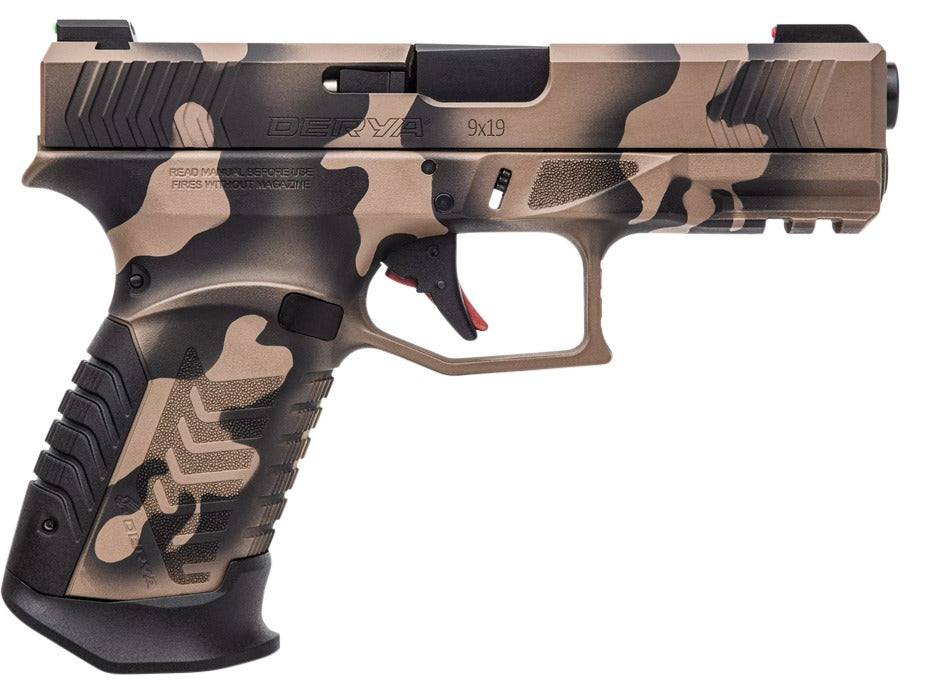 Pistolet semi-automatique DERYA DY9 Camo Optic Ready cal. 9x19