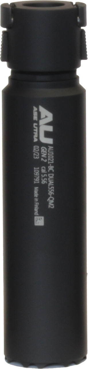 Silencieux ASE UTRA Dual 556-QM2 cal. 5.56 mm BoreLock Cerakote noir montage A1/A2